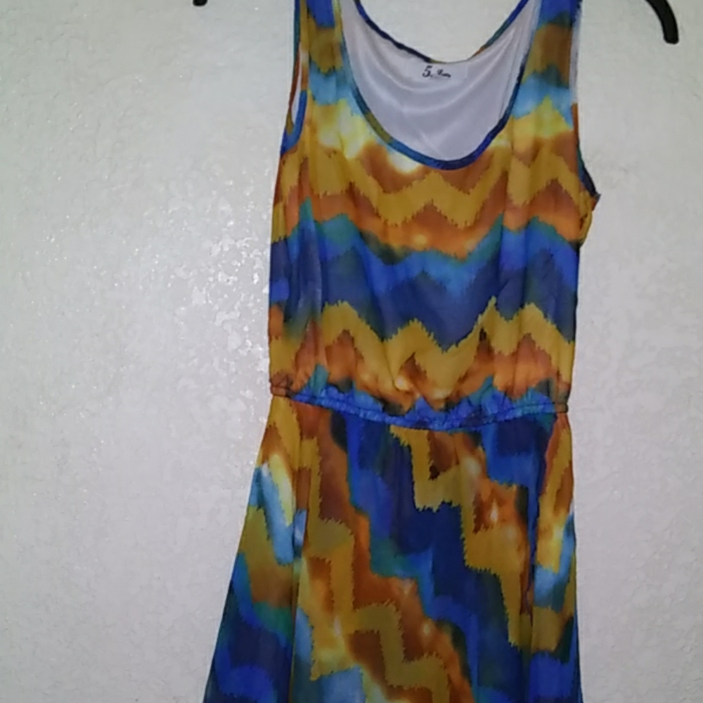 5th & Love - Zig zag pattern women's dress, M